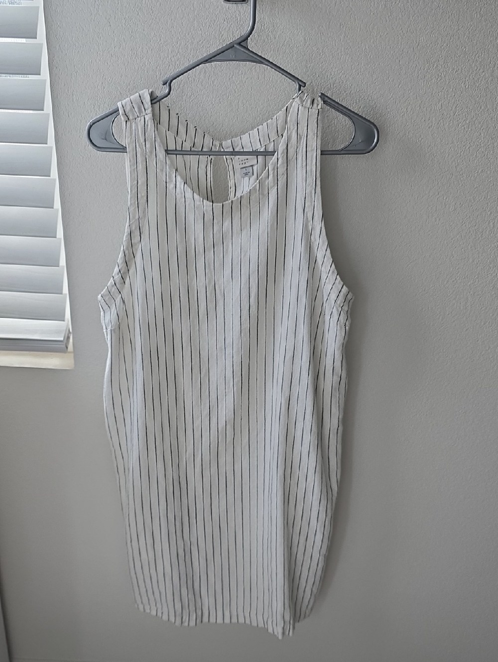 A New Day Sleeveless Striped Shift Dress Size Large